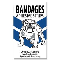NRL 坎特伯雷斗牛犬队(Canterbury Bulldogs)创可贴 20片