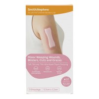 Allevyn Gentle Border Lite 自粘边泡沫敷料 5.5cm x 12cm 3片装