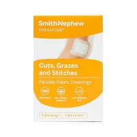 Primapore Flexible Fabric Dressing 7.2cm x 5cm 5 Pack