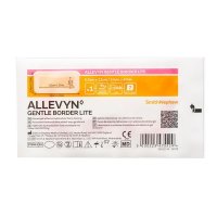 Allevyn Gentle Border Lite 自粘边泡沫敷料 12.5cm x 5.5cm 单片