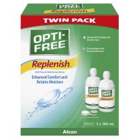 傲滴 Opti-Free Replenish 隐形眼镜多功能护理液 300ml 双支装