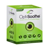 Opti-Soothe 无防腐剂眼睑清洁湿巾 30片