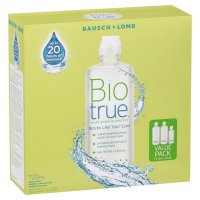 博士伦 Bausch & Lomb Biotrue 隐形眼镜多功能护理液 720ml 超值装