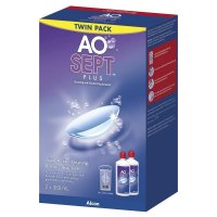 Aosept Plus 隐形眼镜双氧护理液 双支装 2×360mL