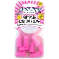 Audiplugs 柔软泡棉舒适睡眠耳塞 4副