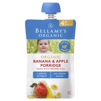 Bellamy's 贝拉米 有机香蕉苹果麦片粥 120g
