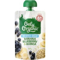 Only Organic 有机香蕉蓝莓藜麦泥 120g