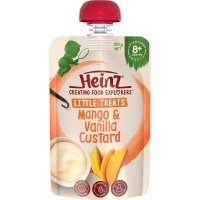 Heinz 亨氏 芒果香草卡仕达果泥吸吸袋 120g 8月+