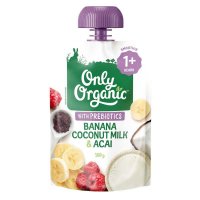 Only Organic 有机椰子香蕉巴西莓果昔 100g