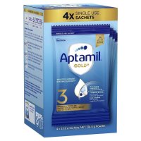 Aptamil 爱他美 Gold+ 3段配方奶粉便携装 4×33.6g