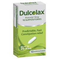 Dulcolax 乐可舒 便秘栓剂 10粒