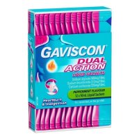 Gaviscon加卫康 双效护胃液 薄荷味 袋装12袋