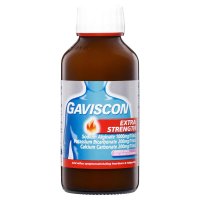 Gaviscon加卫康 加强型护胃液 茴香味 缓解胃灼热与消化不良 300ml