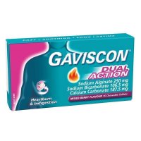 Gaviscon加卫康 双效护胃咀嚼片 混合莓味 16片