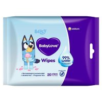 Babylove 婴儿水润湿巾 便携装 20片