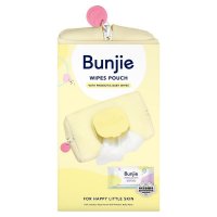 Bunjie 黄色便携收纳包 赠婴儿湿巾 80片