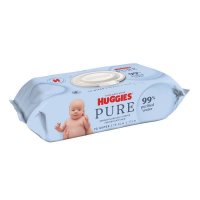 Huggies PURE 99% Purified Water Baby Wipes 72 Pack