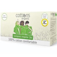 Cottons 有机卫生棉条 普通型 16支