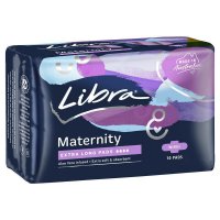 Libra 加长产妇卫生巾 带护翼 10片