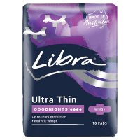 Libra 超薄夜用卫生巾 10片