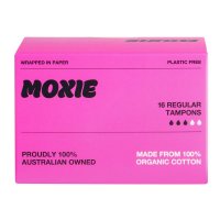 Moxie 100%有机棉卫生棉条 普通型 16支