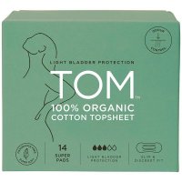 TOM Organic 有机棉量多型失禁护理垫 14片