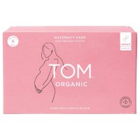 TOM Organic 有机棉产妇卫生巾 8片