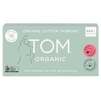 TOM Organic 有机棉普通型卫生棉条 16支