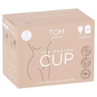 TOM Organic 月经杯 1号 + 可微波消毒收纳盒
