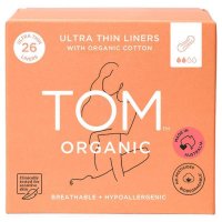 TOM Organic 有机棉超薄护垫 独立包装 26片