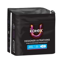高洁丝 U by Kotex Designer 超薄普通型卫生巾 带护翼 22片
