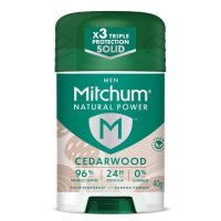Mitchum 男士 Natural Power 雪松止汗棒 40g