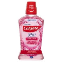 高露洁 Colgate Plax 无酒精抗菌漱口水 温和薄荷 500ml