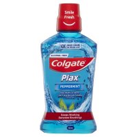高露洁 Colgate Plax 无酒精抗菌漱口水 薄荷 500ml