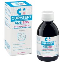 Curasept 0.05% 氯己定+0.05% 氟化物漱口水 200ml