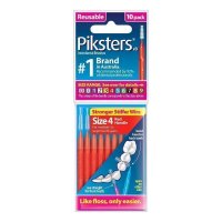 Piksters 齿间刷 4号 红色 10支
