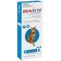 Bravecto超可信 猫用体外驱虫滴剂 2.8-6.25kg 2支