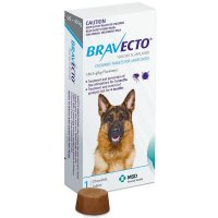 Bravecto超可信 犬用驱虫咀嚼片 蓝色 20-40kg大型犬
