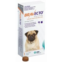 Bravecto超可信 犬用驱虫咀嚼片 橙色 4.5-10kg小型犬