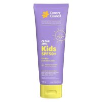 Cancer Council Clear Zinc Kids 儿童透明锌防晒 SPF50+ 110g