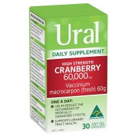 Ural 高浓度蔓越莓胶囊 60000mg 30粒