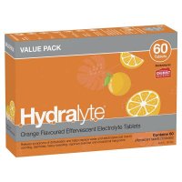 Hydralyte 电解质泡腾片 橙味 60片