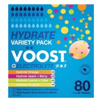 Voost Hydrate 补水电解质泡腾片 混合口味 80片