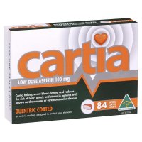 Cartia 阿司匹林肠溶片 100mg 84片