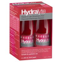 Hydralyte 电解质口服液 草莓奇异果味 250ml×4瓶