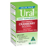 Ural 高浓度蔓越莓胶囊 60000mg 90粒
