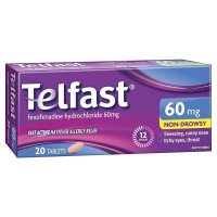 Telfast 抗过敏片 60mg 20片