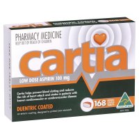 Cartia 阿司匹林肠溶片 100mg 168片