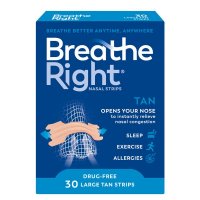 Breathe Right 通气鼻贴 肤色 大号 30片