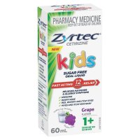 Zyrtec 仙特明 儿童抗组胺抗过敏口服液 葡萄味 60ml
